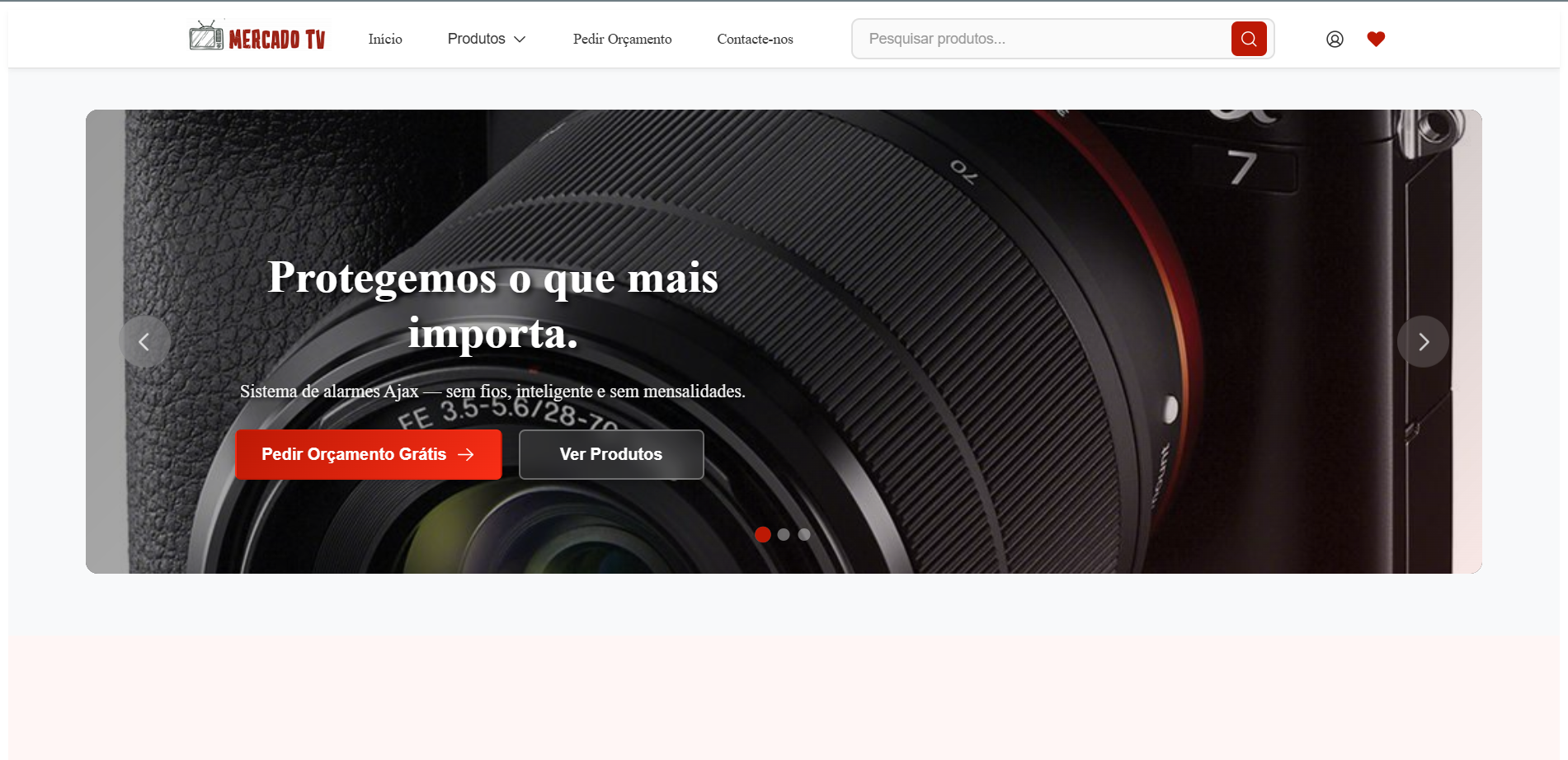 MercadoTV - Sistema de Segurança